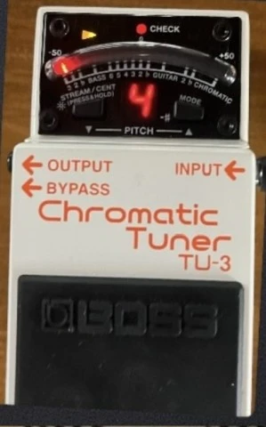BOSS Chromatic Tuner TU-3