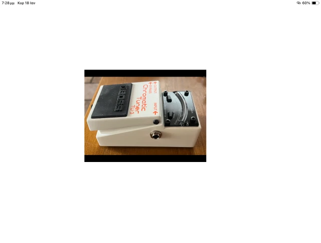 BOSS Chromatic Tuner TU-3