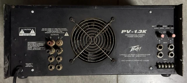 ΤΕΛΙΚΟΣ ΕΝΙΣΧΥΤΗΣ PEAVEY PV-1.3K