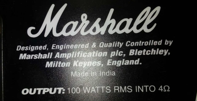 MARSHALL MG 100DFX (ενισχυτής κιθάρας 100 watt)+ πετάλι