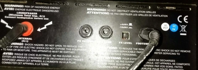 MARSHALL MG 100DFX (ενισχυτής κιθάρας 100 watt)+ πετάλι