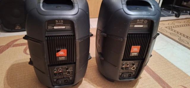 Ηχεία JBL EON 510 &amp; Behringer PK 110
