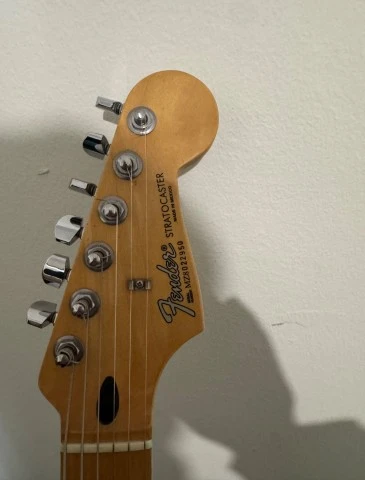 Fender Stratocaster black maple 2008