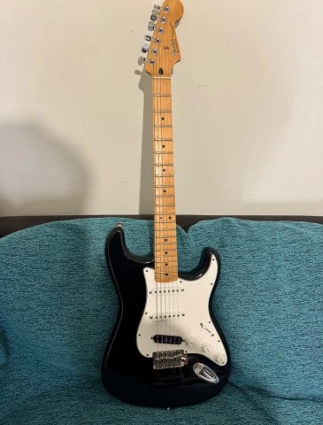 Fender Stratocaster black maple 2008