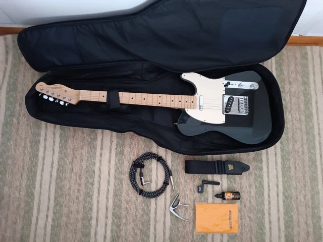 Fender Squier Affinity Tele Μαύρη Ηλεκτρ