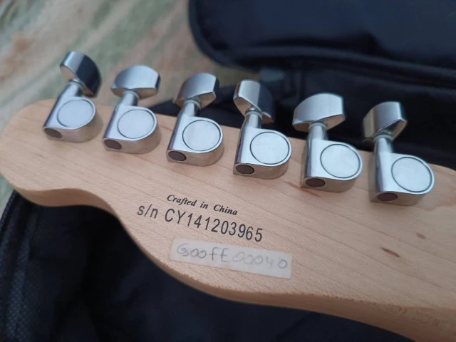 Fender Squier Affinity Tele Μαύρη Ηλεκτρ