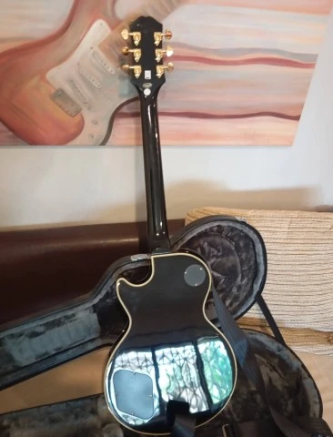 EPIPHONE CUSTOM BLACK BEAUTY 2022+σκληρη