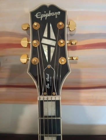 EPIPHONE CUSTOM BLACK BEAUTY 2022+σκληρη