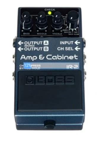 Boss IR 2 amp and cabinet pedal