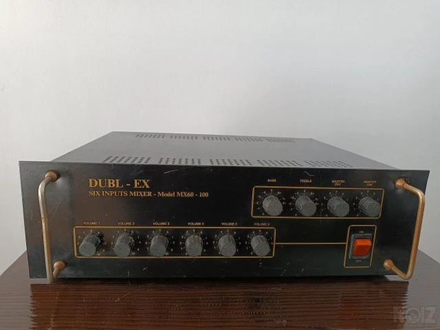ΔΙΠΛΟΣ ΕΝΙΣΧΥΤΗΣ 60W+100W MX 60-100 DUBL
