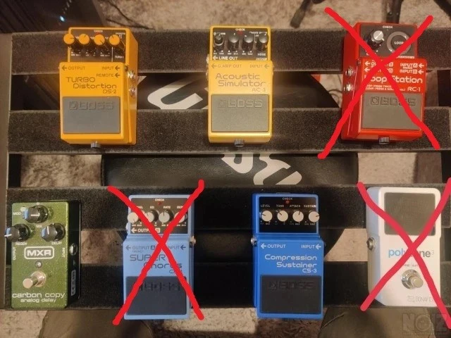 Pedalboard - Πετάλια