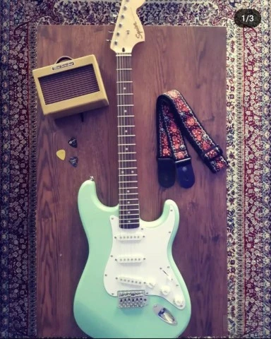 Squier Affinity Stratocaster Surf Green