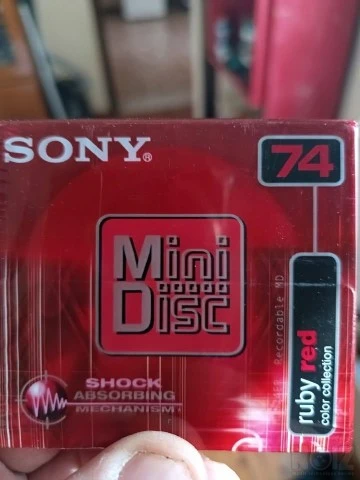 Minidisk ολοκαίνουργια στην συσκευασία τ