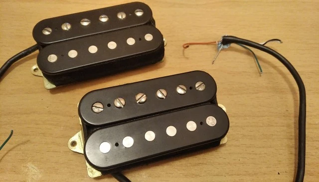 ζεύγος DiMarzio Air Classic Bridge(F-spa