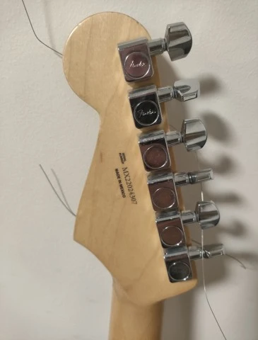 Fender Stratocaster player 