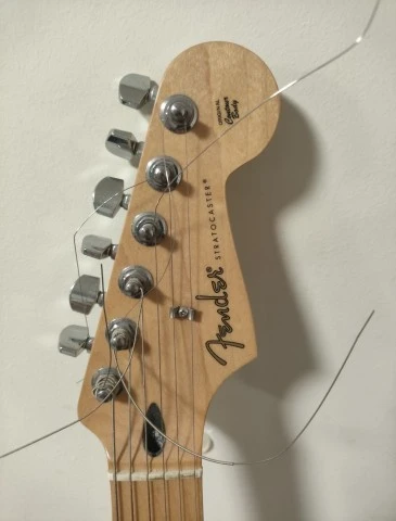 Fender Stratocaster player 