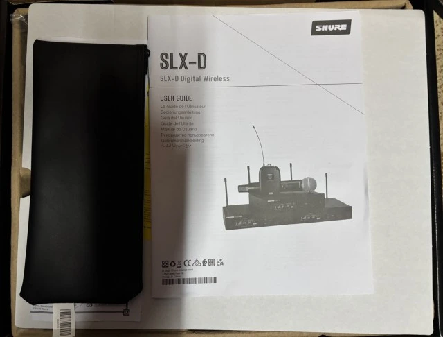 Shure SLXD14E + μικρόφωνο Shure Beta 98H