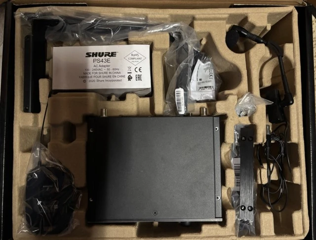 Shure SLXD14E + μικρόφωνο Shure Beta 98H