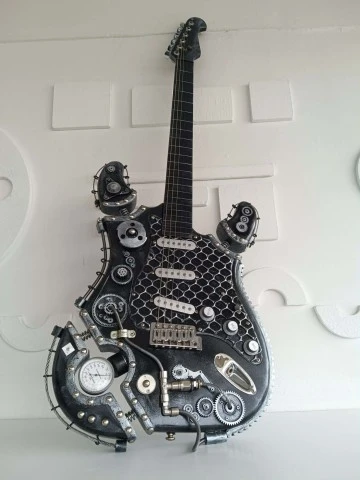 steampunk guitar 