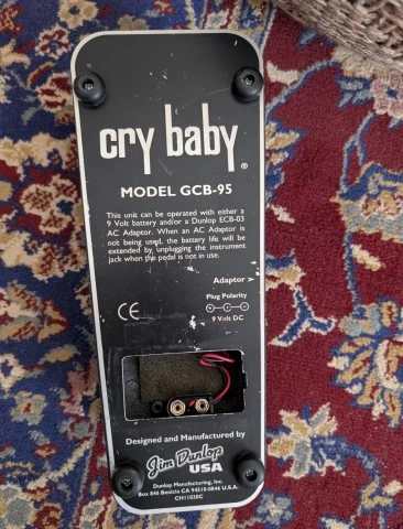 Dunlop CryBaby GCB-95 Wah Pedal (Original)