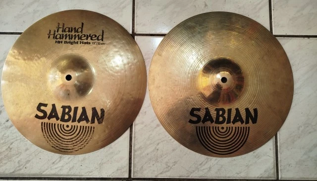 SABIAN HH BRIGHT HATS 13
