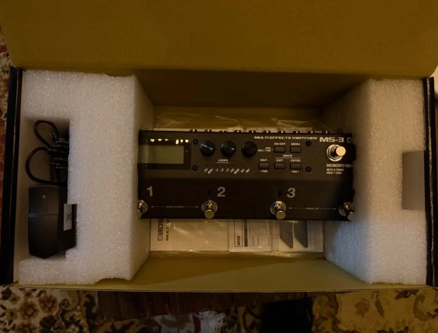 Boss ms-3 Multi-Effects &amp; Pedal Swit