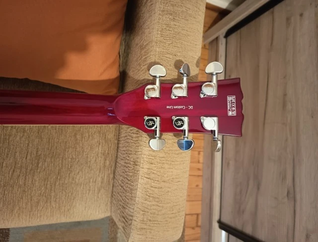 Harley Benton dc custom ii cherry 