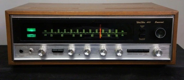 VINTAGE ΡΑΔΙΟΕΝΙΣΧΥΤΗΣ SANSUI 4000 SOLID