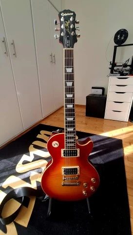 2014 Epiphone Les Paul Standard Plus Top