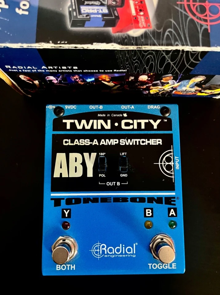 Radial Twin City ABY amp switcher