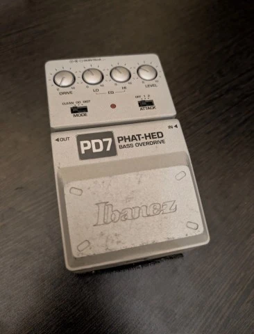 Ibanez PD7 Distortion Clean boost
