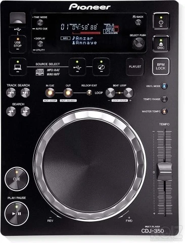 PIONNER CDJ 350 BLACK