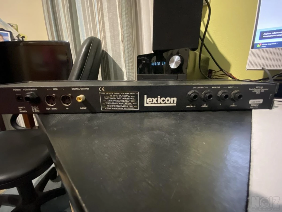 Lexicon MPX 100 Dual channel processor
