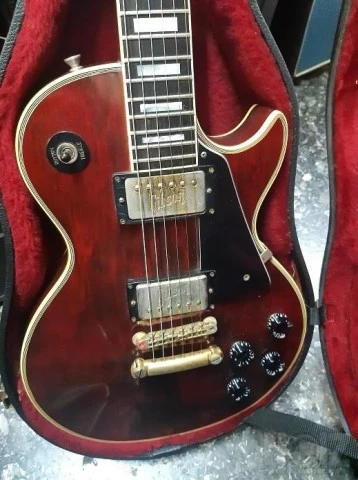 GIBSON LP CUSTOM WINE RED 1972 USA