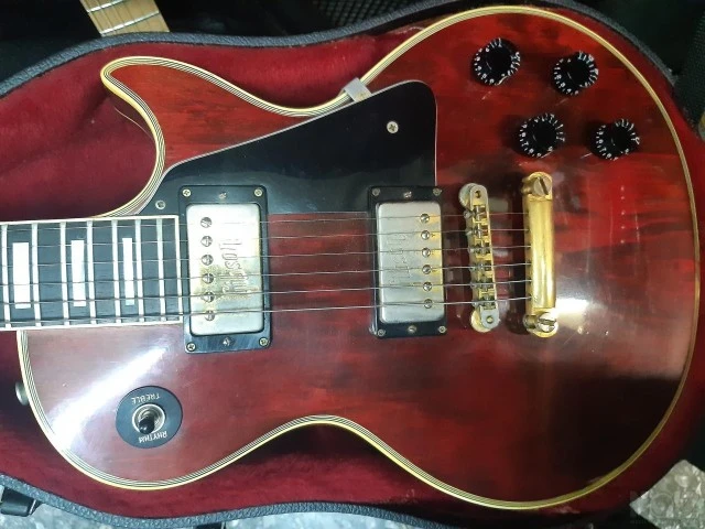 GIBSON LP CUSTOM WINE RED 1972 USA