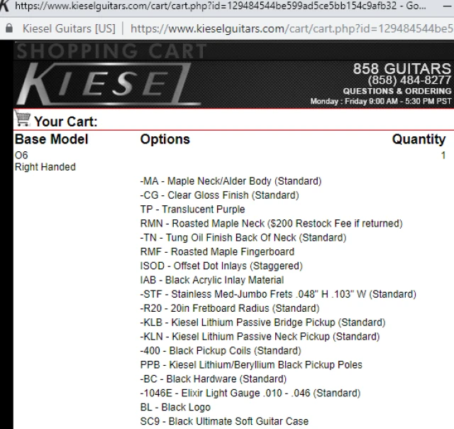 Kiesel Osiris 6