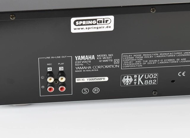 ΚΑΣΕΤΟΦΩΝΟ YAMAHA KX - W 321