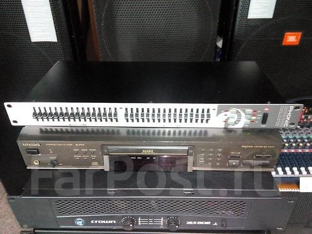PHONIC MQ - 3400 DUAL 15 BAND GRAPHIC EQ