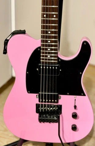 Custom Shred Machine (OQ Guitars) – Pink