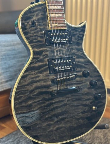 ESP LTD EC-1000QM Piezo See Thru Black 
