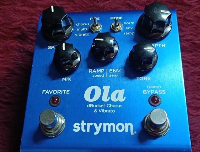 Strymon Ola chorus &amp; vibrato