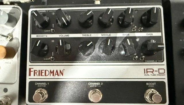 Friedman IR-D Dual Tube Preamp