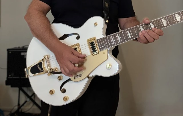 Gretsch g5422tg white. Συλλεκτική Origin