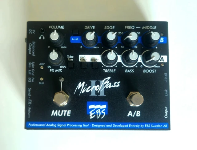 EBS microbass 2 - Bass preamp /D.I.