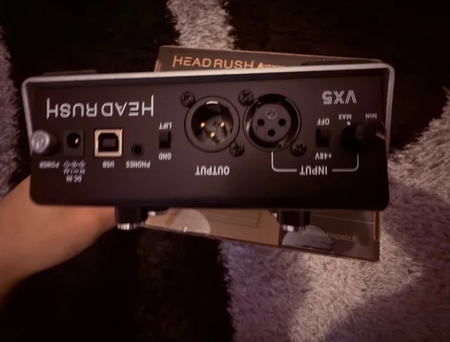Headrush vx5 vocal pedal Τέλειο 