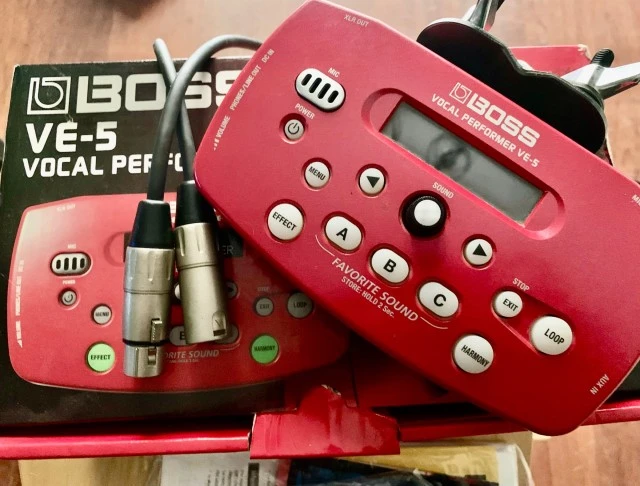 BOSS VE5 vocal performer Effects Εφφε Γι