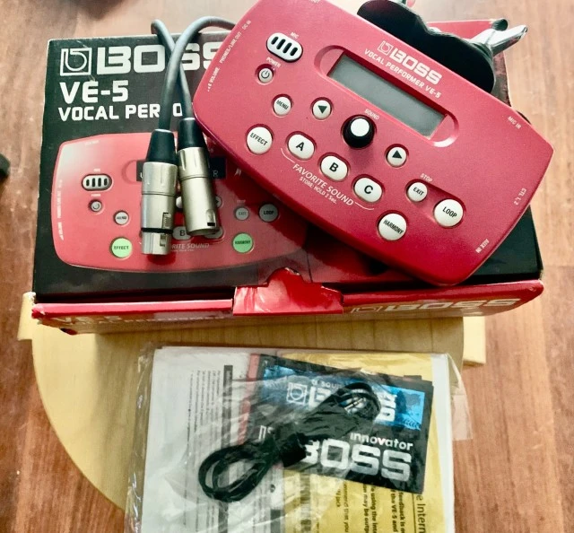 BOSS VE5 vocal performer Effects Εφφε Γι