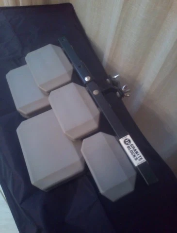 Latin Percussion 1210 Granite Block Set 