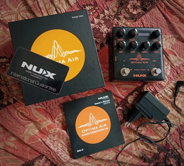 Nux Optima Air + Nux power supply + IR's