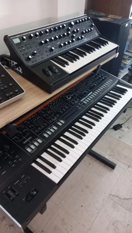 ROLAND JUPITER-X 1800E + MOOG SUBSEQUENT
